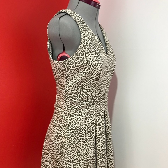 Issa Collection Leopard Print Dress - Picture 4 of 6
